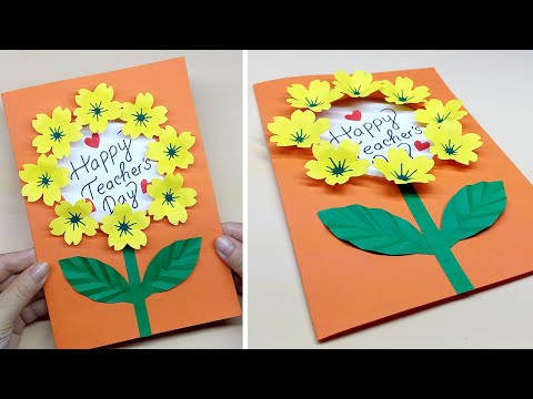 Video Cách làm thiệp 20/11 tặng thầy cô ngày Nhà Giáo Việt... - youtube