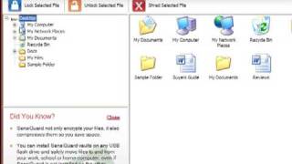 Encrypting Files and Folders with SensiGuard screenshot 4