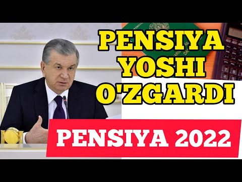 Video: 2021 yilda ishlamaydigan pensionerlar uchun pensiyalar indeksatsiyasi