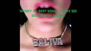 WORST TO BEST songs from Every Six Seconds by SALIVA