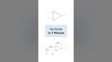 Op Amps Explained in 1 Minute #physics #electricalengineering #amplifier
