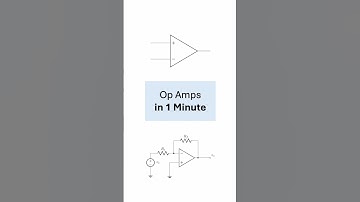Op Amps Explained in 1 Minute #physics #electricalengineering #amplifier