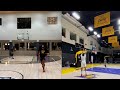 Anthony Davis works out with Lethal shooter