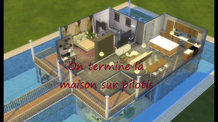 [SIMS4] On fini (normalement) la construction de la maison sur pilotis {Lumina}