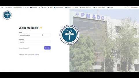 Provisional PM&DC Registration