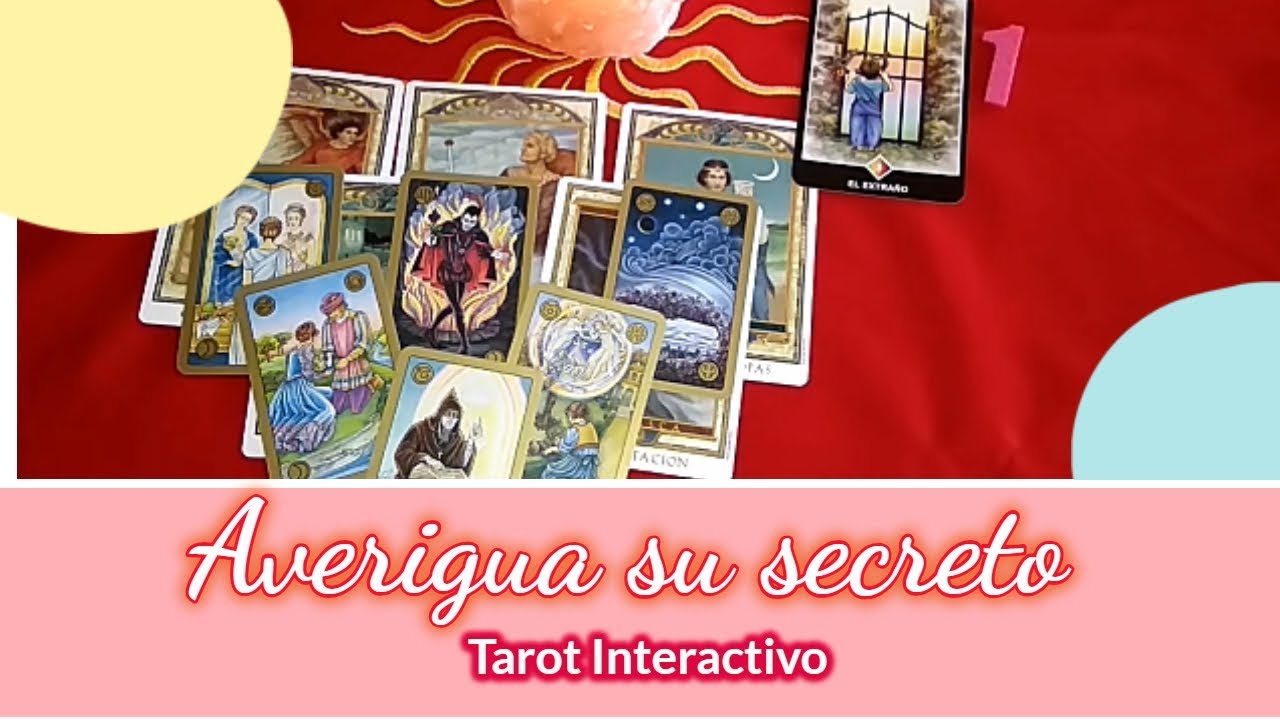 😮👀 Qué secretos tiene que yo deba saber 😮👀TAROT INTERACTIVO - YouTube