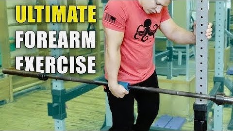 STANDING BARBELL WRIST CURL (Ultimate forearm exercise?)
