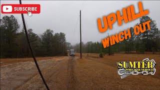 Uphill Winch out by Sumter Wrecker 3,461 views 2 months ago 13 minutes, 42 seconds