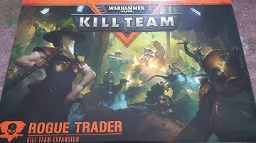 Rogue Trader; Warhammer 40k Kill Team unboxing