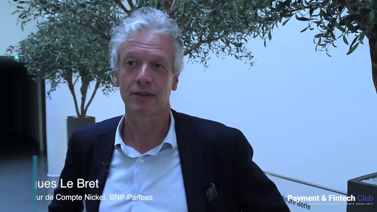 Hugues Le Bret Fondateur De Compte Nickel Bnp Paribas Youtube