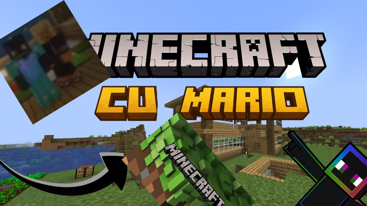 MINECRAFT-SURVIVAL-CRAFT CU MARIO --- chestplate-ul de netherite