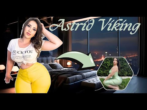Astrid the Viking, The Curvy Plus Size Model Body Positivity Model
