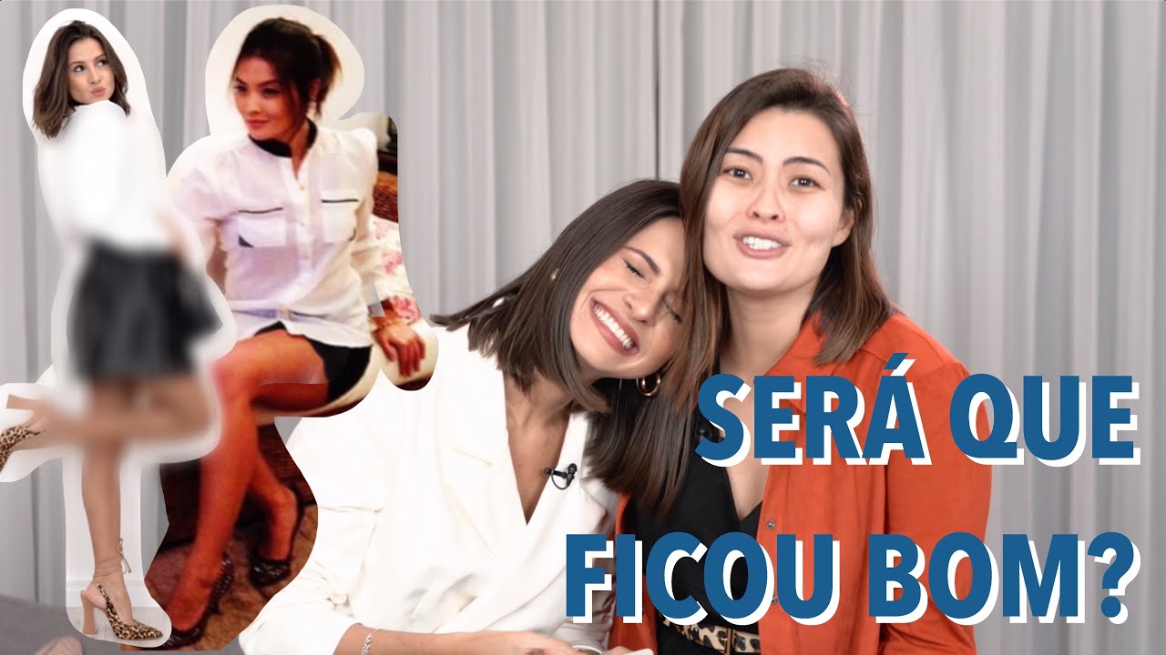 Reproduzi looks antigos da Joyce Kitamura com tendências atuais. OMG! 😲 Viihrocha