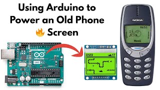 Step-by-Step Guide: Running an Old Nokia Phone Screen with Arduino 📟