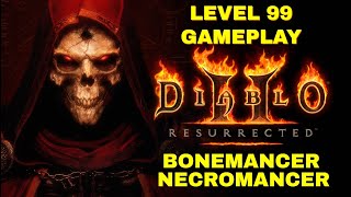 Diablo 2 Resurrected - Level 99 Bonemancer- Andariel Hell Difficulty - 3440x1440