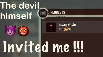 #1 codm hacker DEVILISH invited me !