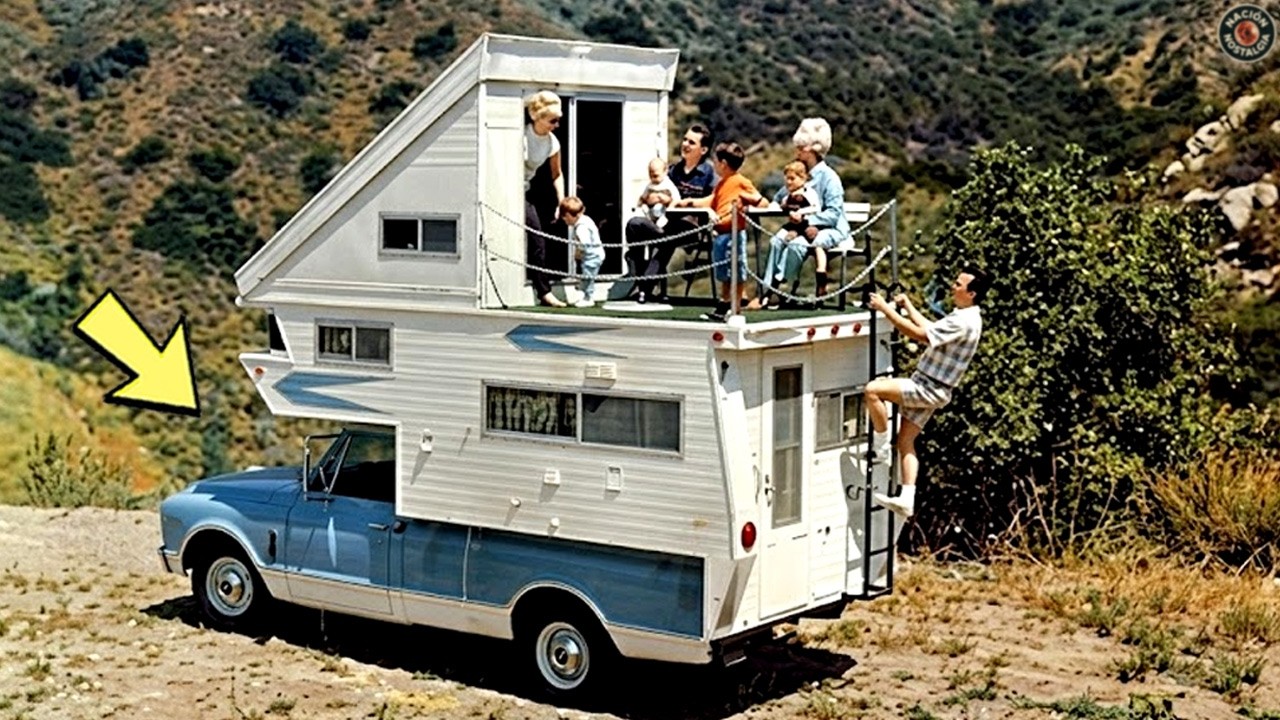 ¿De Verdad Existieron? Campers Vintage TAN Extraños que Aún Hoy Cuesta Creerlo