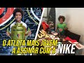 Conheça Kauan Basile, o atleta mais jovem a assinar com a Nike