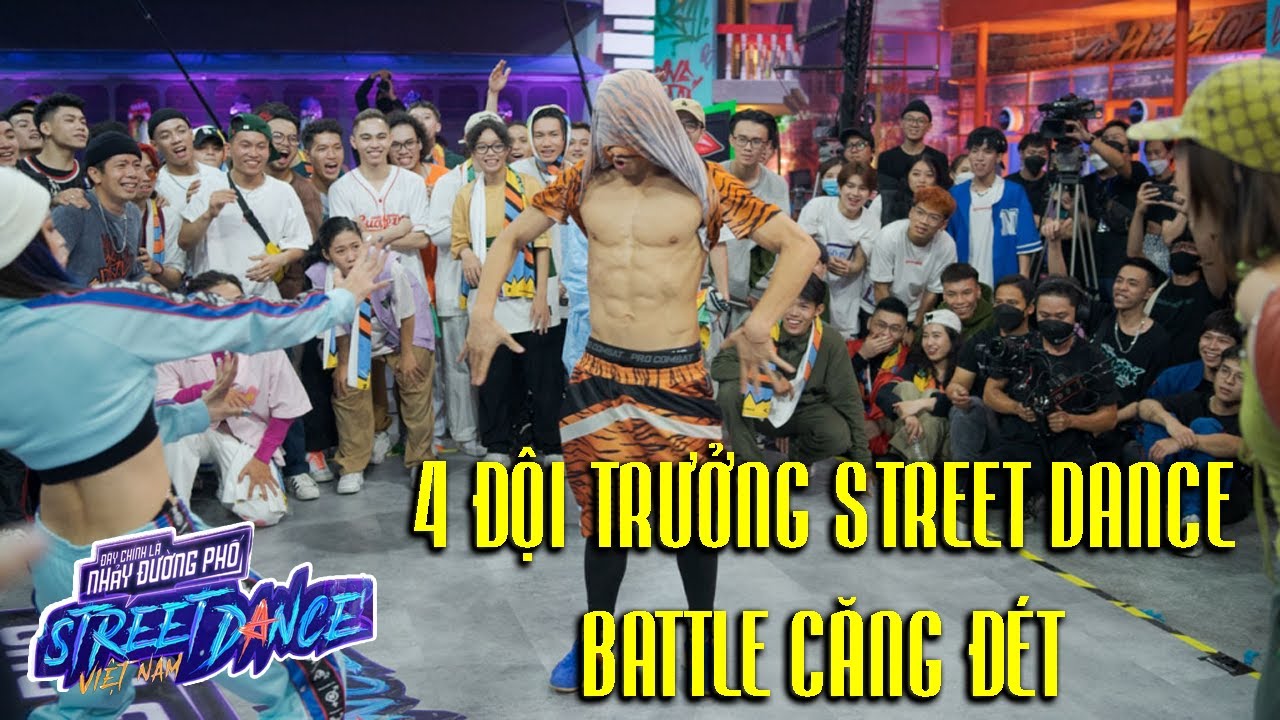4 Đội Trưởng Chi Pu - Bảo Anh - Kay Trần - Trọng Hiếu Battle Căng Đét | Street Dance Việt Nam