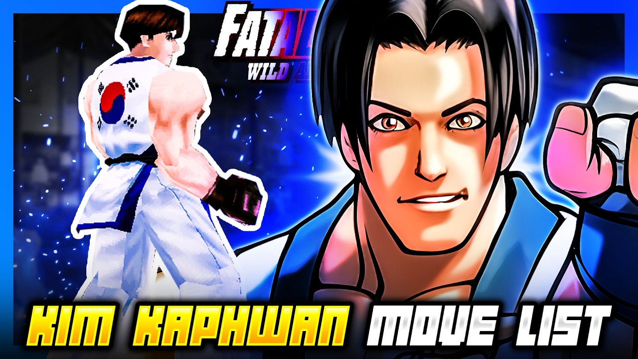 KIM KAPHWAN MOVE LIST - Fatal Fury: Wild Ambition (Playstation 1
