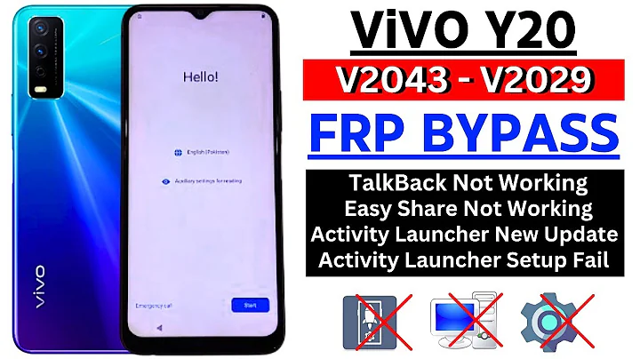 Vivo Y20 Frp Bypass Android 11 Without Pc 2025 | Vivo Y20 (V2043-V2029) Google Account Bypass