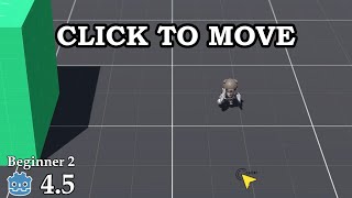 How to move on click - Learn Godot 4 3D - no talking