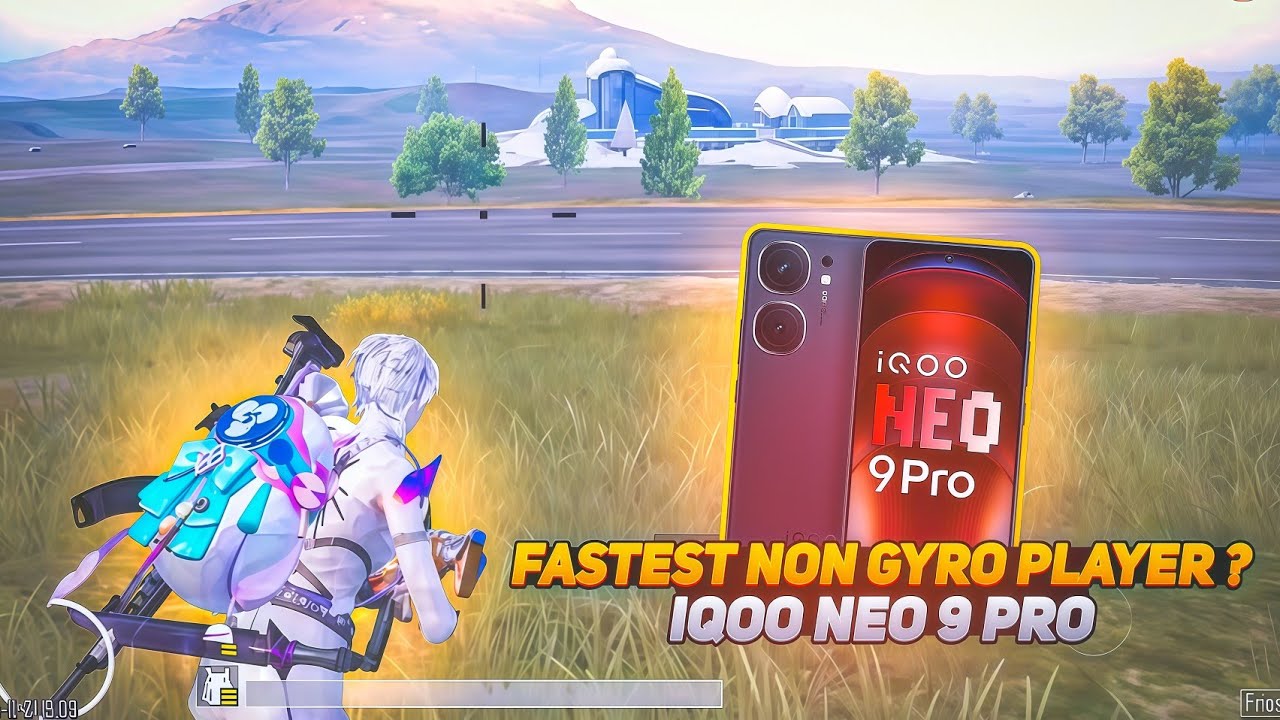 FASTEST NON GYRO PLAYER ? 🔥 IQOO NEO 9 PRO 💀 SMOOTH + 90FPS PUBG / BGMI TEST 2025 💥