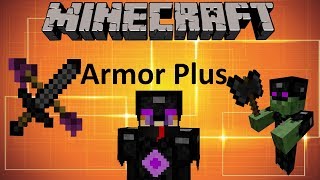 ARMOR PLUS MOD - MINECRAFT 1.11.2 (MOD SHOWCASE)