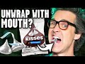 Which Candy Is Easiest To Open With Your Mouth?