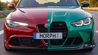 Alfa Romeo Giulia vs BMW 3 Series 0-100 Acceleration Battle