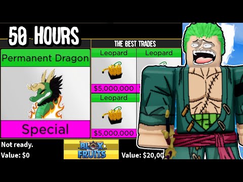 TRADING PERM UPDATE 20 DRAGONS FOR 24 HOURS! Roblox Blox Fruits - BiliBili