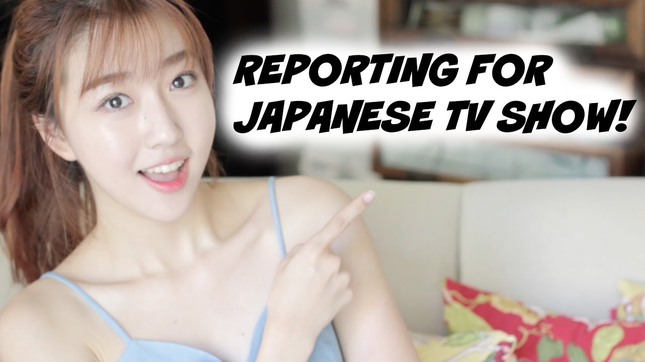 Japan Vlog: Reporting for Japanese TV Show! | Sunnydahye