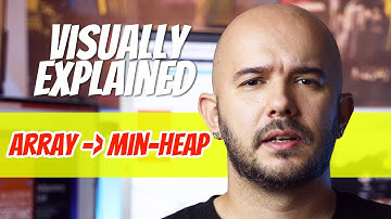 Min Heap from Array - Algorithms Visually Explained