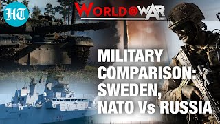 Russia Vs Sweden + NATO Military Comparison: Soldiers, Tanks, Fighter Jets, Nuclear Missiles, Budget