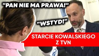 "Wstyd po prostu!". Kowalski nie wytrzymał z TVN. Krzyki w Sejmie