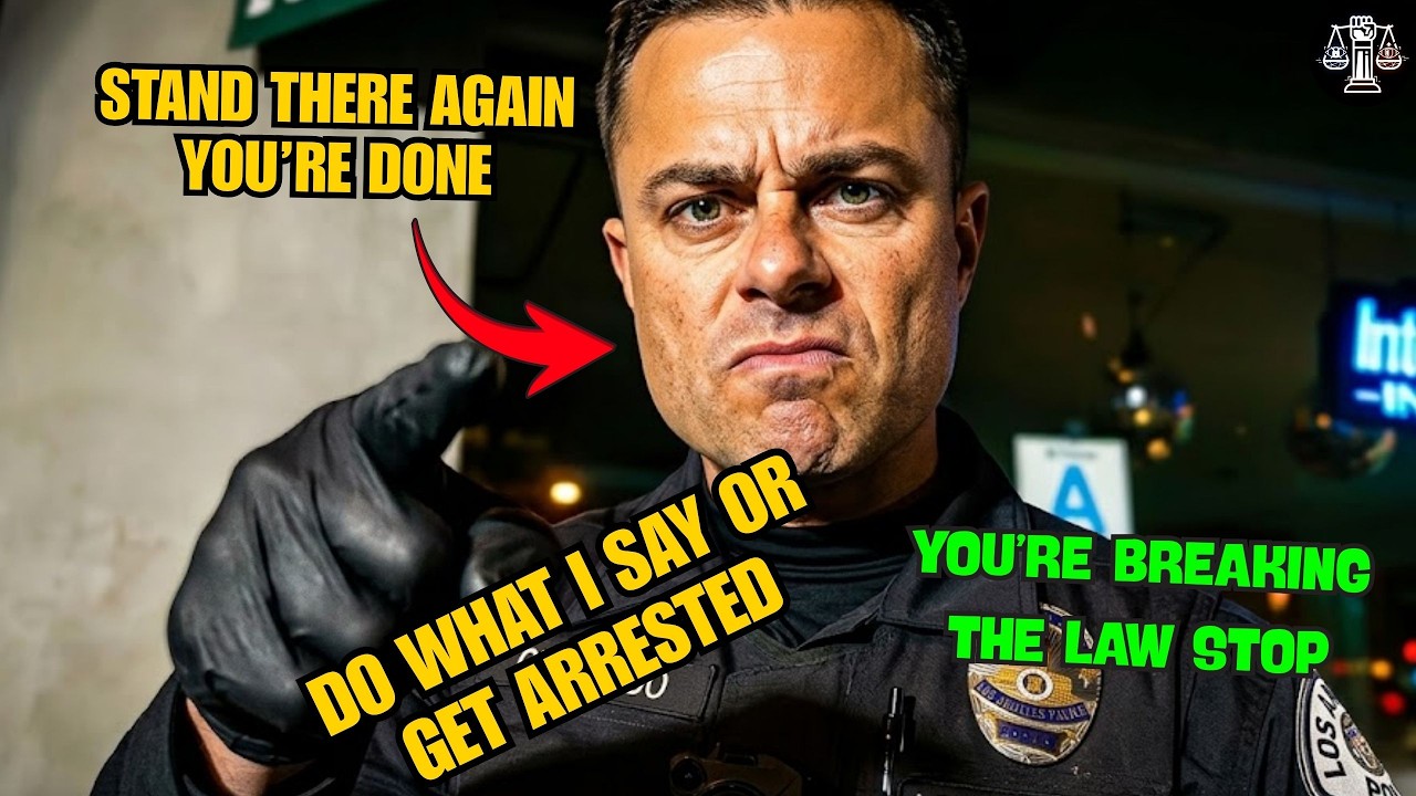Dumb Tyrant Cop Arrests Man For Standing Still At LAPD Checkpoint ...