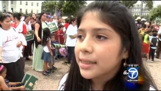 Protestors march to White House, criticizing Secure Communities immigration program