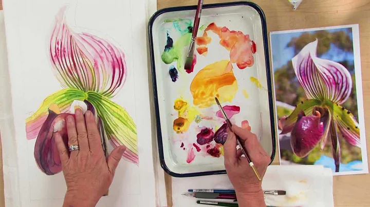 Preview | Painting Watercolor Flowers: Orchids wit...