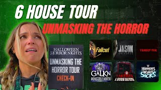 LIGHTS ON At Universal's Halloween Horror Nights | Unmasking The Horror Tours, Universal Studios FL
