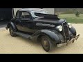 1935 Plymouth Coupe Barn Find Survivor