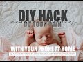 DIY Newborn Photoshoot In your Home | 2020 DIY Hack