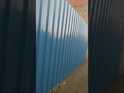 طريقة تركيب الصاج المجلفن