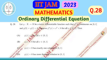 IIT JAM 2023 | Mathematics | Real Analysis | Function Of One Variable | Question-28 | Solution