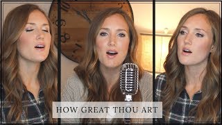 Video thumbnail of ""How Great Thou Art" by Stephanie Madsen"