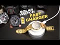 Solar Watch-LED Fast Charger Review