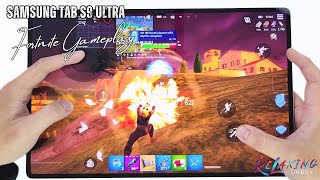 Samsung Tab S9 Ultra Fortnite Battery Draint test Update | Snapdragon 8 Gen 2