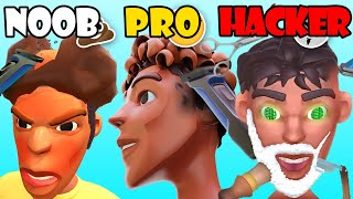 NOOB vs PRO vs HACKER - Fade Master 3D  Barber Shop screenshot 3