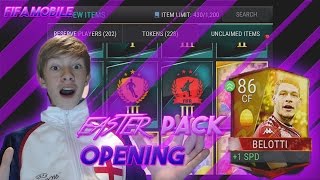 Fifa Mobile  Easter PACK OPENING!! FREE 86 ELITE!!! screenshot 3