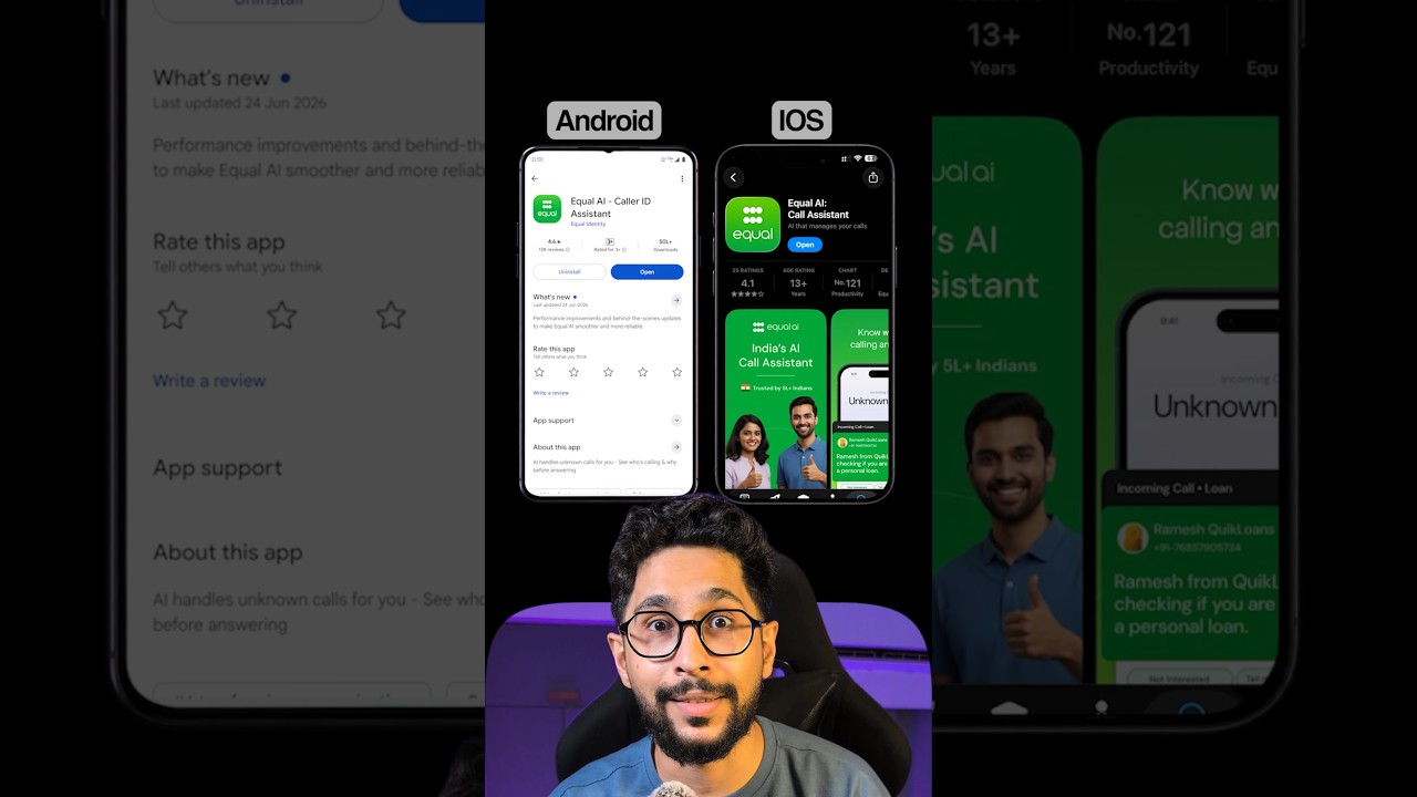 "equal App" brand reel