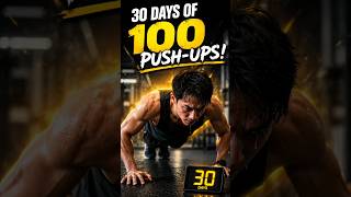 30 Days of 100 Push-Ups... Shocking Results! 💀🔥#shorts #100pushups #pushupchallenge #workout